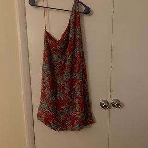 Loft one shoulder dress